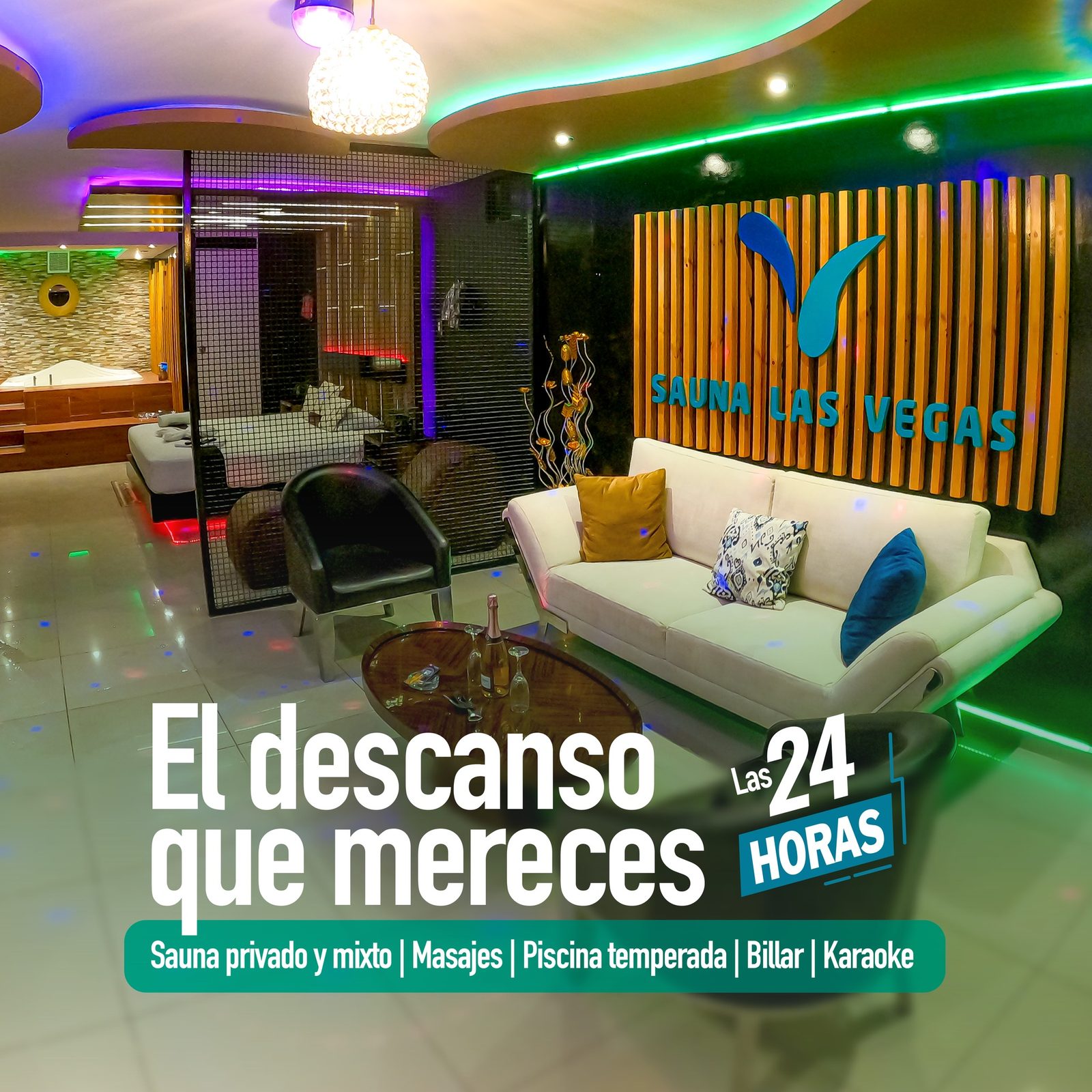 Sala lounge Sauna Las Vegas